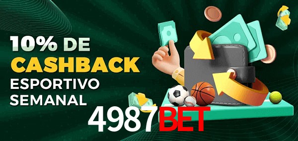 10% de bônus de cashback na 4987bet